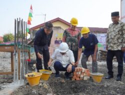Gubri Lakukan Peletakan Batu Pertama Pembangunan Gedung Baru Yayasan Pendidikan Islam