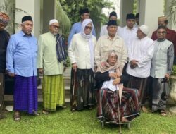 Prabowo Silaturahmi dengan Ulama NU Jatim