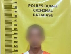 Polsek Bukit Kapur Amankan Pelaku Pencurian Spesialis Rumah Kosong