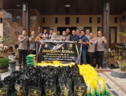 Peringati Hari Jadi Ke 3, Resimen Wira Adhibrata Sanskara Gelar Bakti Sosial di Kampung Bandar
