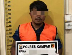 Curi Sepeda Motor di Parkiran, Pelaku Diamankan Satreskrim Polres Kampar