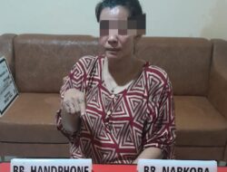 Wanita Pemasok Sabu Asal Pekanbaru Dibekuk Tim Ojoloyo Polres Kampar