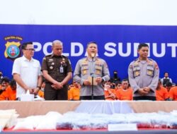 Polda Sumut Ringkus 1058 Tersangka Narkoba