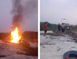 Polsek Logas Tanah Darat Tangkap Dua Pelaku PETI di Aliran Sungai Jake