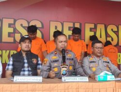 Polsek Tampan Tangkap 9 Pelaku Begal dan 7 DPO