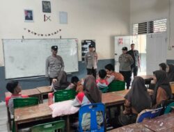 Cegah Penyalahgunaan Narkoba dan Bullying, Polresta Pekanbaru Berikan Penyuluhan di SMPN 2