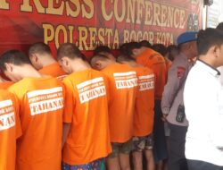 29 Pengedar dan Pengguna Narkoba dan Obat Keras di Jaring Sat Narkoba Polresta Bogor Kota
