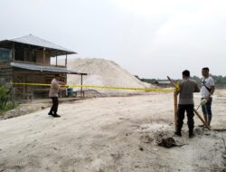 Polsek Tambang Pasang Police Line di 3 Lokasi Kuari Diduga Ilegal
