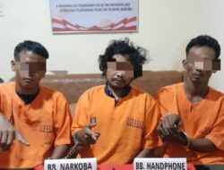 Tangkap 3 Pelaku Narkoba, Tim Ojoloyo Amankan 2.36 Gram Sabu