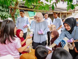 Rannya Agustyra Kristiono, Meneruskan Warisan Ayah dan Berkomitmen untuk NTB, Dor to Dor Sosialisasi Program Prabowo- Gibran