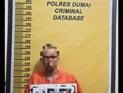 Polisi Amankan Pelaku Curanmor di Jalan Pendowo Dumai Timur
