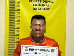 Polsek Bukit Kapur Tangkap Pembobol ATM Modus Ganjal Lidi Korek Api