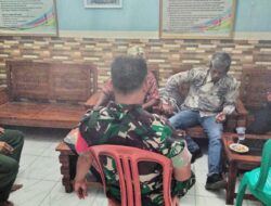 Ajak Masyarakat Kerjabakti Babinsa Sampaikan Lewat Komsosnya