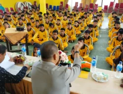 Cegah Kasus Perundungan, Polres Kuansing Gelar Sosialisasi Anti Perundungan di SMK N 1 Teluk Kuantan