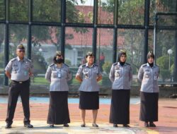 Kalapas Kelas IIA Tangerang Kanwil Kumham Banten Ingatkan Tertib Berpakaian Dan Pelaksanaan Tugas Fungsi Dalam Apel Pagi