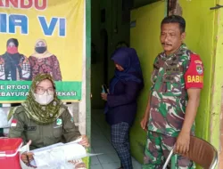 Bantu Pertumbuhan Balita Babinsa Koramil 11 Pebayuran Berikan Pendampingan