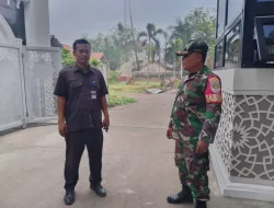 Inilah Cara Babinsa Ciptakan Keamanan Lingkungan Bersama Penjaga Ponpes Albina