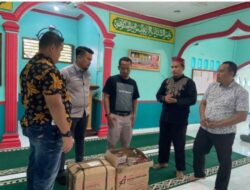 Dukung Pembinaan Kerohanian Islam, Lapas Labuhan Ruku Kanwil Kumham Sumut Terima Sumbangan Alqur’an