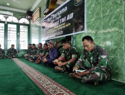 Maknai Peringatan Hari Juang TNI AD Ke-78, Kodim 1710/Mimika Gelar Doa Bersama