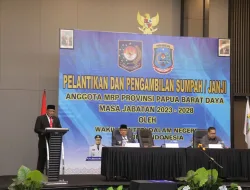 Wamendagri Ingatkan Seluruh Anggota MRP Papua Barat Daya Harus Mampu Lindungi Hak-Hak Orang Asli Papua