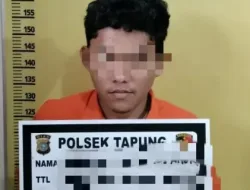 Polsek Tapung Berhasil Menangkap Pengedar Narkoba di Desa Sumber Makmur