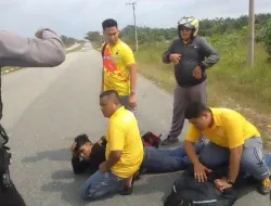 Aksi Heroix Anggota Satlantas Polres Siak Ringkus Pelaku Jambret, Dari Kejar-Kejaran Hingga Tembakan Peringatan