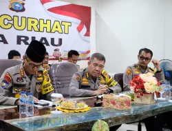 Jumat Curhat Polda Riau: Ajak Masyarakat Ciptakan Pemilu Damai 2024