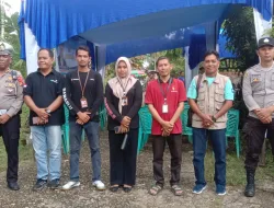 Polsek Kuantan Tengah Lakukan Pengamanan Kampanye Dialogis Pemilu 2024