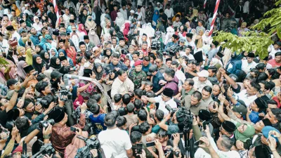 Resmikan 15 Titik Air di Bangkalan, Prabowo Cerita Asal Usul Program Air Bersih untuk Masyarakat