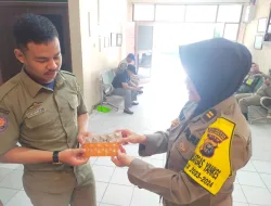 Polresta Pekanbaru Melalui Si Dokkes Aktif Lakukan Pemeriksaan Kesehatan kepada Personil Kepolisian dan Satpol PP