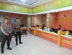 Pastikan Keamanan Kondusif Tahap Rekapitulasi Penghitungan Suara, Subsatgas Pam Obyek Giat OMB LK 2023-2024 Pengamanan PPK 15 Kecamatan di Pekanbaru