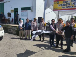 Kapolresta Pekanbaru Gelar Simulasi Pamwal Pendistribusian Logistik Pemilu 2024