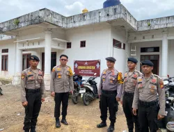 Sat Samapta Polres Rohil Patroli OMB ke PPK Balai Jaya dan Bagan Sinembah