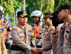 Kapolres Pekanbaru Pimpin Apel Sarpras Pemilu 2024
