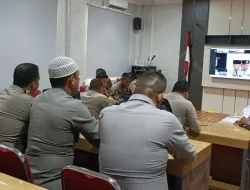 Binrohtal Virtual di Polres Kuansing: Persiapan Menyambut Ramadhan