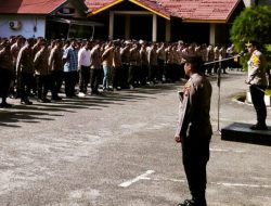 Kapolresta Pekanbaru Cek Kesiapan Personil Pengamanan Kegiatan Apeksi dan BBI/BBWI