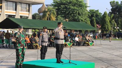 Ratusan Personel Gabungan Siap Kawal Kunjungan Presiden Jokowi ke Pekanbaru