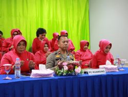 Wakapolres Kuansing dan Bhayangkari Ikuti Zoom Meeting Yayasan Kemala Bhayangkari