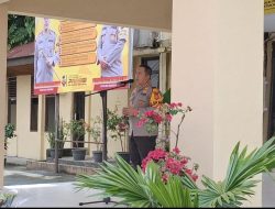 Kapolresta Pekanbaru Resmikan Nomenklatur Polsek Tampan Menjadi Polsek Binawidya