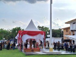 Kapolresta Pekanbaru Pimpin Apel Gelar Pasukan Dalam Rangka Pengamanan Presiden RI ke Riau