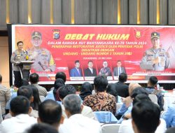 Irjen Iqbal Hadiri Lomba Debat Hukum Restorative Justice Bersama Mahasiswa di Riau