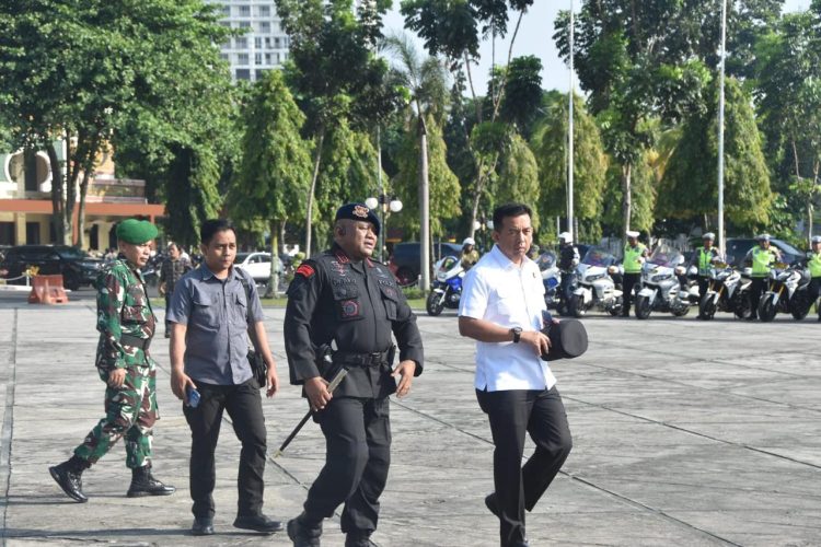 Brimob Polda Riau Siap Amankan Kunjungan Kerja Presiden RI 