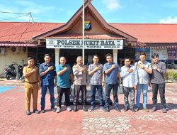 AKP Syafnil SH MH Terima Kunjungan Anggota Panwascam dan PKD Se-Kecamatan Bukit Raya