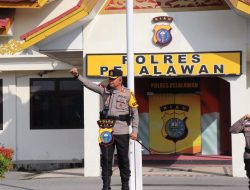 Antisipasi Gangguan Kamtibmas Tentang Putusan PHPU Serta Dampak Pemadaman Listrik, Kapolres Pelalawan Pimpin Apel Siaga 