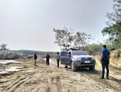 Gerak Cepat, Polsek Kampar Cek Lokasi Aktivitas Galian C