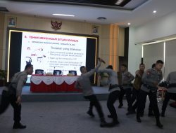 Pembukaan Pelatihan Pengamanan dan Pengawalan Pilkada Serentak Tahun 2024 di Polres Metro Tangerang Kota