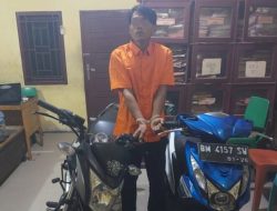 Curi 2 Sepeda Motor Mahasiswa, Pelaku Tak Berkutik Saat Ditangkap Polsek Tambang