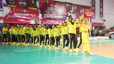 Diikuti 4 Polda, Kapolda Riau Buka Turnamen Voli Kapolri Cup 2024 Zona 1