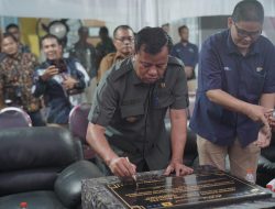 Kapolres Kuansing Hadiri Peresmian Stasiun Pengisian Kendaraan Listrik Umum Pertama di Kota Teluk Kuantan