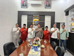 Ciptakan Pilkada 2024 Aman dan Kondusif, Kapolres Silaturahmi Bersama Bawaslu Pelalawan 